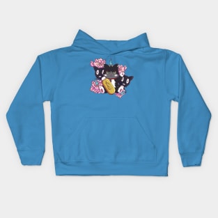 Kuro Maneki Neko Kids Hoodie